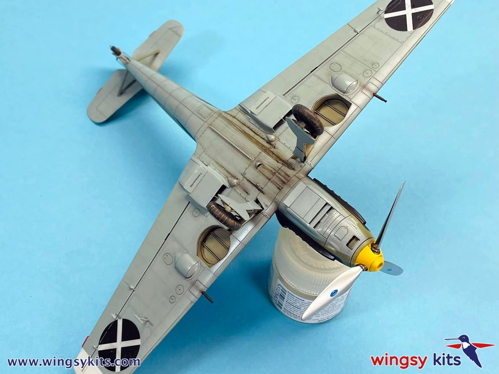Maquettes Wingsy D5-09 MESSERSCHMITT Bf 109 E-1 et E-3 Legion Condor 1/48 – image 6