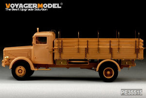 Camion cargo allemand Bussing Nag L4500S 4x2 de la Seconde Guerre mondiale, modèle Voyager PE35515, pour AFV 35170, échelle 1/35 – image 5