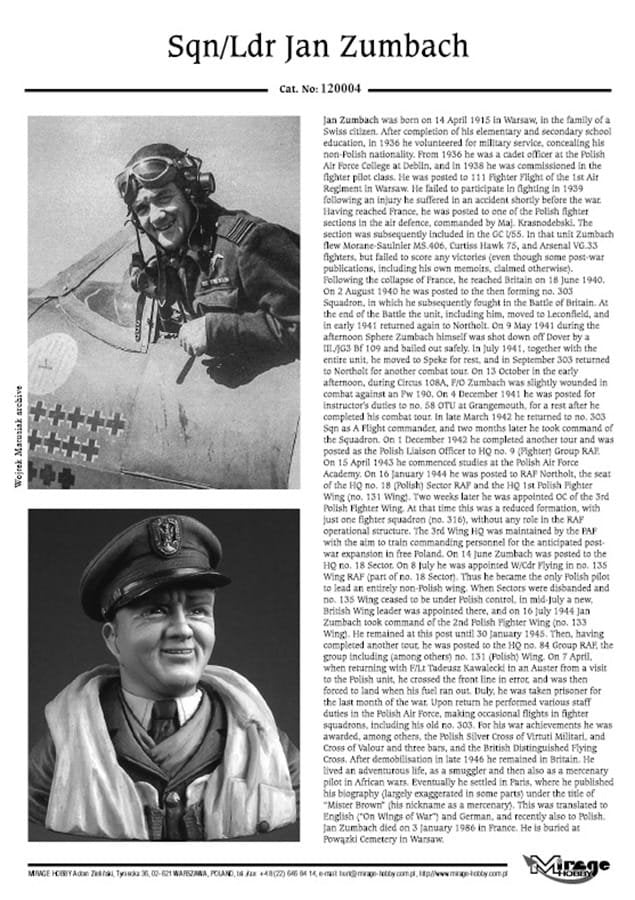 Mirage 120004 Sqn/Ldr Jan ZUMBACH (novembre 1944) 200 mm – Bild 4