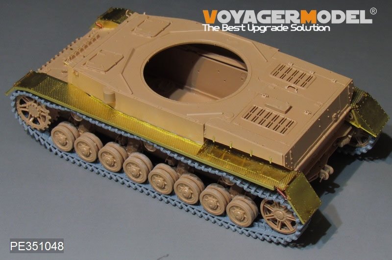 Garde-boues Voyager modèle PE351048 pour char allemand Pz.Kpfw.IV Ausf.HJ de la Seconde Guerre mondiale (RFM 5033) – imagen 6