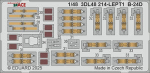Eduard 3DL48214 B-24D SPACE Hobby Boss 1/48 – image 3