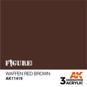 AK Interactive AK11419 Waffen Rouge Brun 17 ml
