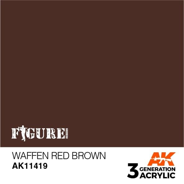 AK Interactive AK11419 Waffen Rouge Brun 17 ml