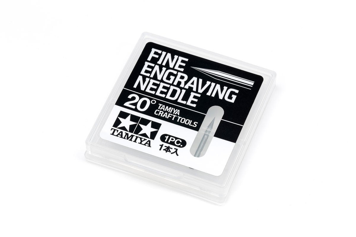 Tamiya 74148 Fine Engraving Needle 20 Degree