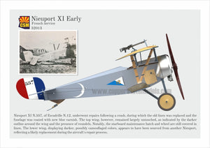 Maquette Cooper State Models 32013 Nieuport XI début 1/32 – immagine 8