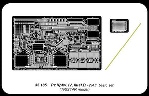 Aber 35185 Char moyen allemand Pz.Kpfw. IV, Ausf. D - vol.1 - coffret de base (1/35) – image 4
