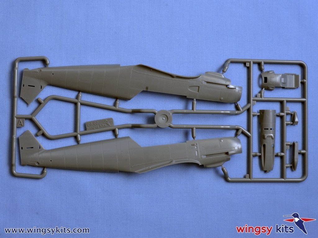 Maquette Wingsy D5-07 Chasseur allemand de la Seconde Guerre mondiale MESSERSCHMITT Bf 109 E-1 1/48 – image 3