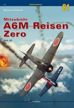 Kagero 3081 Mitsubishi A6M Reisen Zéro vol. IIIPL