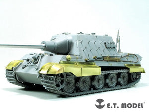 ET Model EA35-128 Ailes et jupes latérales pour Jagdtiger allemand de la Seconde Guerre mondiale (production début/fin) pour TAKOM 1/35 – immagine 2