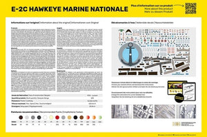 Heller 82302 E-2C Hawkeye Marine Nationale 1/72