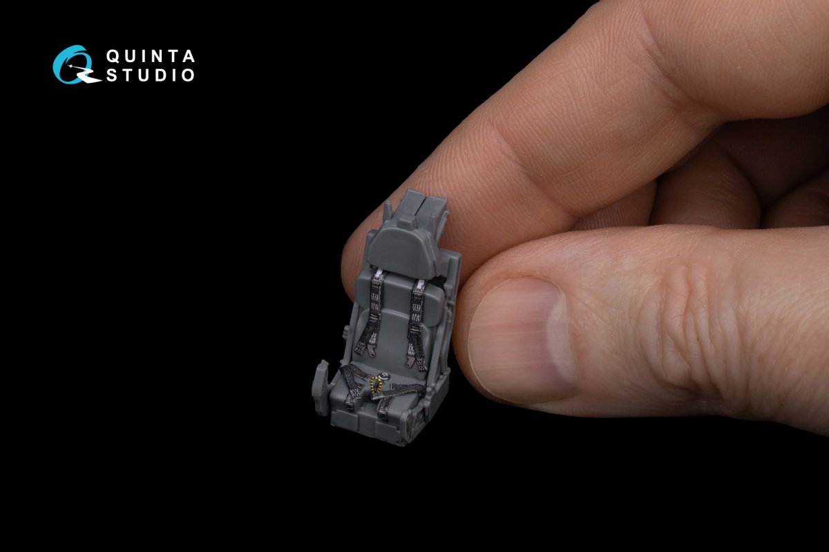 Intérieur imprimé en 3D et coloré pour le F-35B de Quinta Studio QD48326 (Italeri) à l&amp;#39;échelle 1/48 – immagine 12