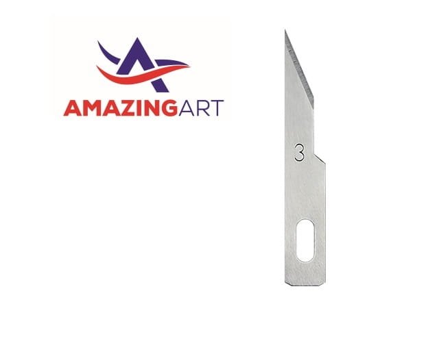Lames de rechange Amazing Art 19878 n° 3 (paquet de 10)