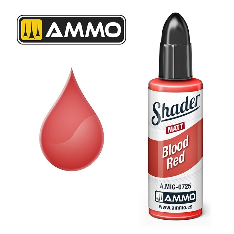 AMMO de Mig Jimenez A.MIG 0725 Teinte Rouge Sang Mat