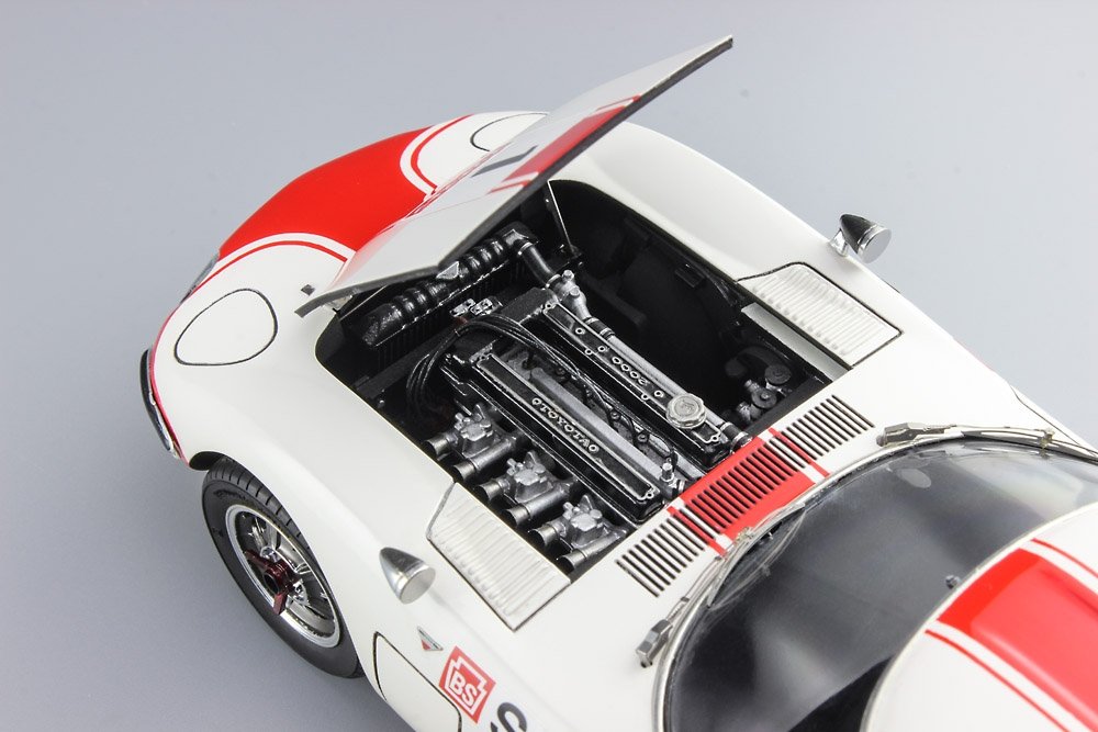 Hasegawa CH53 TOYOTA 2000GT « Course des 24 Heures de Fuji 1967 - Super Détail » 1/24  – Bild 3