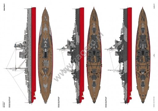 Kagero 7018 Le cuirassé HMS Warspite EN/PL – immagine 6
