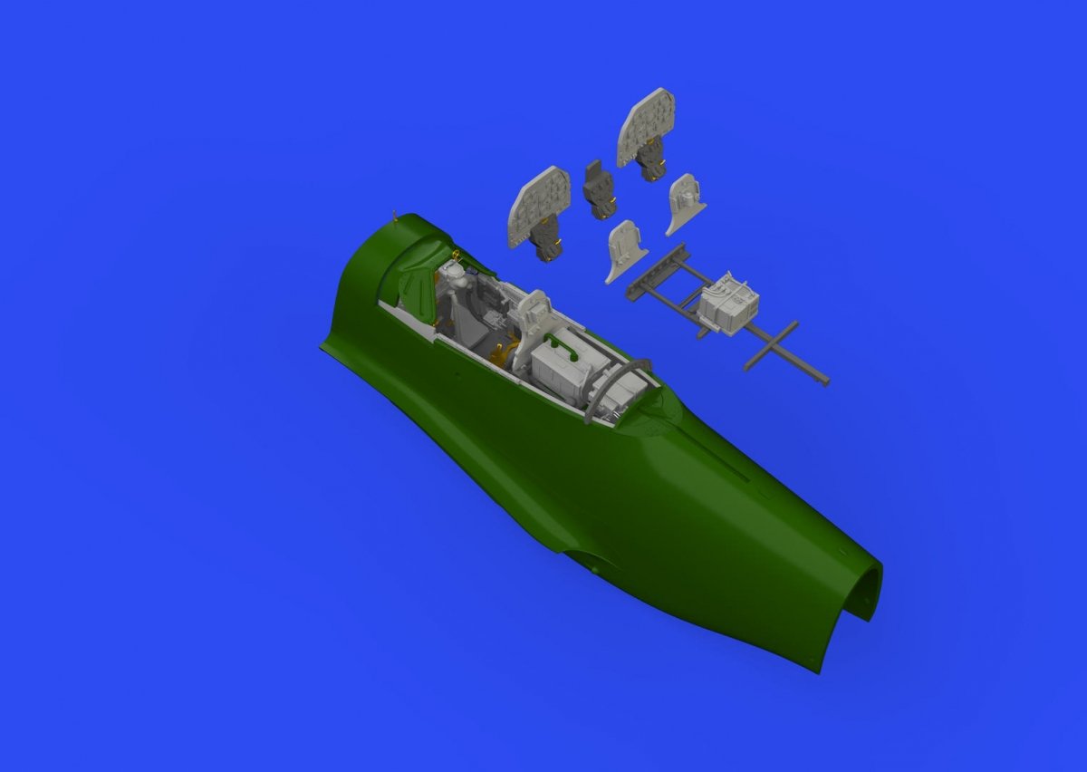Cockpit Eduard 648600 F-6D au 1/48 – Bild 2