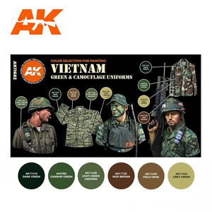 AK Interactive AK11682 UNIFORMES VERT VIETNAM ET CAMOUFLAGE – Bild 2
