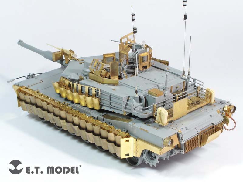 ET Modèle E35-161 Char de combat principal M1A2 SEP TUSK II de l&amp;#39;armée américaine moderne (pour DRAGON 3536) (1/35) – immagine 3