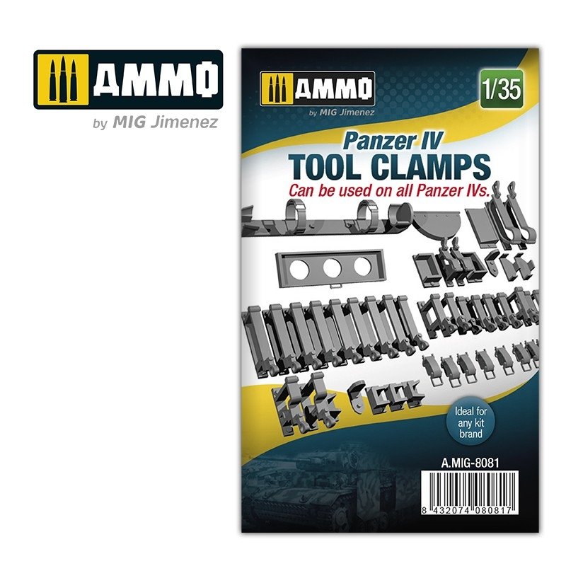 Munitions de pinces à outils Mig 8081 Panzer IV (tous Panzer IV) 1/35