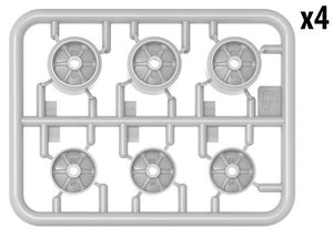 Miniart 35220 M3/M4 ROADWHEELS SET. WELDED TYPE AND PRESSED TYPE 1/35 – zdjęcie 2