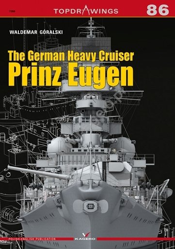 Kagero 7086 Le croiseur lourd allemand Prinz Eugen EN/PL