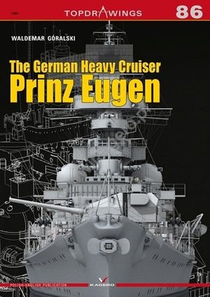 Kagero 7086 Le croiseur lourd allemand Prinz Eugen EN/PL