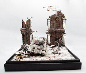RT-Diorama 35302 Socle de diorama : « Wintergewitter » Opération Tempête d&amp;#39;hiver 1/35 – image 10
