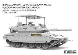 Maquette Meng TS-056 Merkava Mk.4M avec blindage à lames sur le toit, char de combat principal israélien, échelle 1/35 – Bild 6