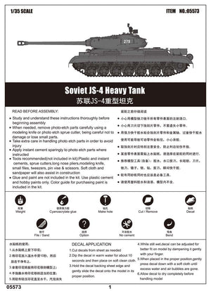 Trumpeter 05573 Char lourd soviétique JS-4 (1/35) – Bild 3