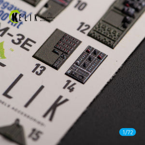 KELIK K72156 TBM-3E - Décalcomanies 3D intérieures pour maquette Hobby 2000/Hasegawa au 1/72 – immagine 5