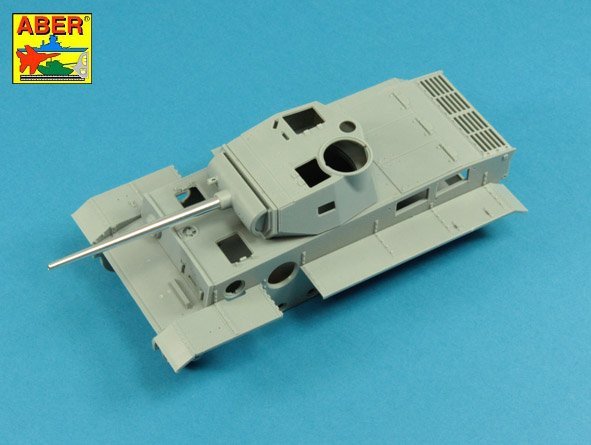 Canon de canon Aber 35L-251 de 7,5 cm pour le char allemand Pz.Kpfw. VI Ausf.B (pour modèle Revosys) 1/35 – image 6