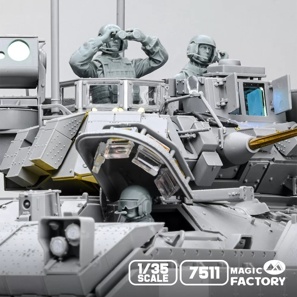 Magic Factory 7511 Coffret d&amp;#39;équipage de véhicule de combat moderne de l&amp;#39;armée américaine (années 2020) 1/35 – image 3