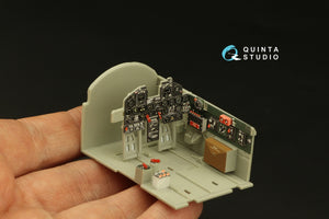 Intérieur coloré imprimé en 3D sur papier décalcomanie Quinta Studio QD32190 P-47N Thunderbolt (Trumpeter) 1/32 – immagine 8