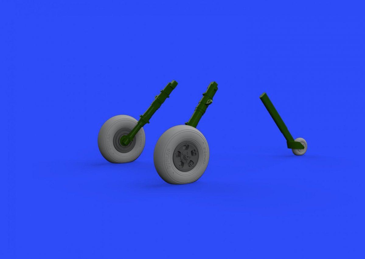Roues Eduard 632107 Spitfire Mk. IX - 5 rayons REVELL 1/32 – Bild 2