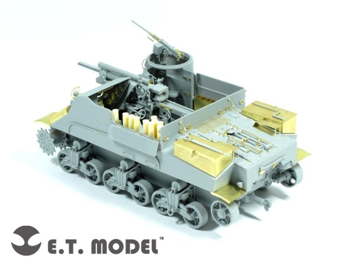 ET Model E35-052 WWII US M7 Priest Mid Production (Pour DRAGON 6637) (1/35)  – Bild 8