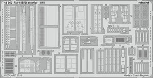 Eduard 48960 F/ A-18B/ D extérieur KINETIC MODEL 1/48