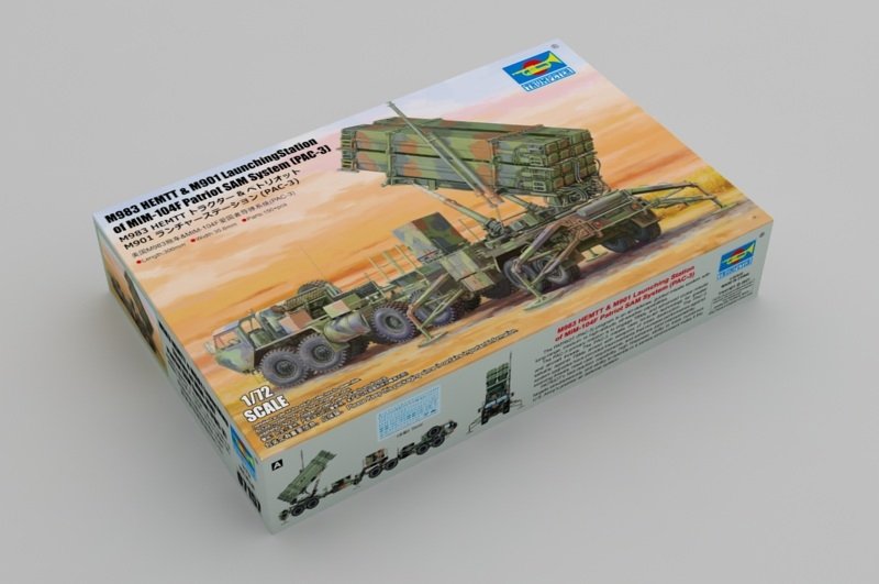 Trumpeter 07157 Station de lancement M983 HEMTT et M901 avec système SAM MIM-104F Patriot (PAC 3) 1/72 – imagen 2