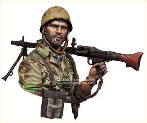 Young Miniatures YM1892 Parachutistes allemands de la Seconde Guerre mondiale 1/10