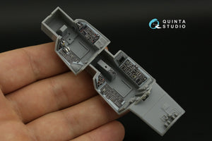 Intérieur imprimé en 3D et coloré sur papier décalcomanie Quinta Studio QDS-48395 F-14A (Hobby Boss) (Petite version) 1/48 – image 11