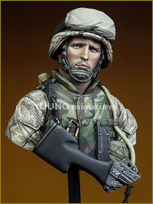 Young Miniatures YM1816 USMC Falloujah Irak 2004 1/10 – imagen 5