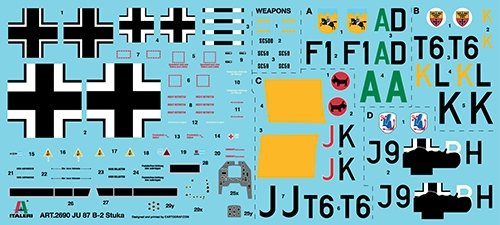 Italeri 2690 JU-87 B2 STUKA 1/48 – Bild 4