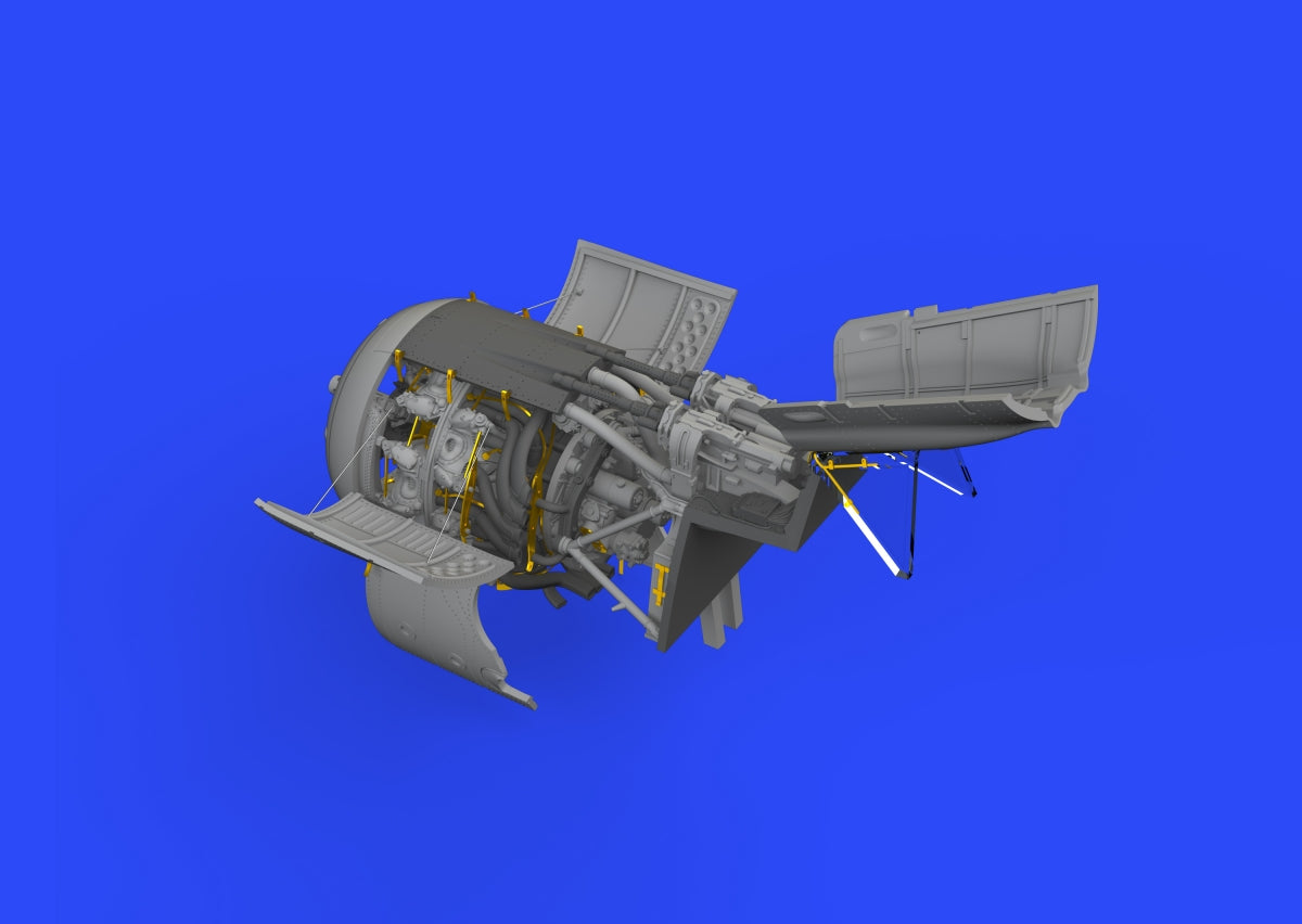 Eduard 648941 Fw 190A-7 moteur et canons de fuselage Eduard 1/48 – Bild 4