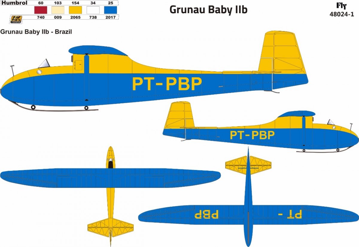 Fly 48024 Grunau Baby IIB Brésil vol. 1.2 1/48 – Bild 3