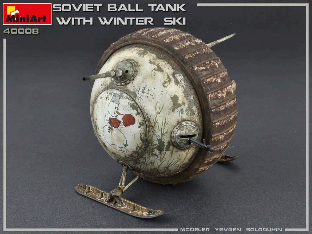 MiniArt 40008 RÉSERVOIR À BALLES SOVIÉTIQUE avec SKI D&amp;#39;HIVER. KIT INTÉRIEUR 1/35 – image 6