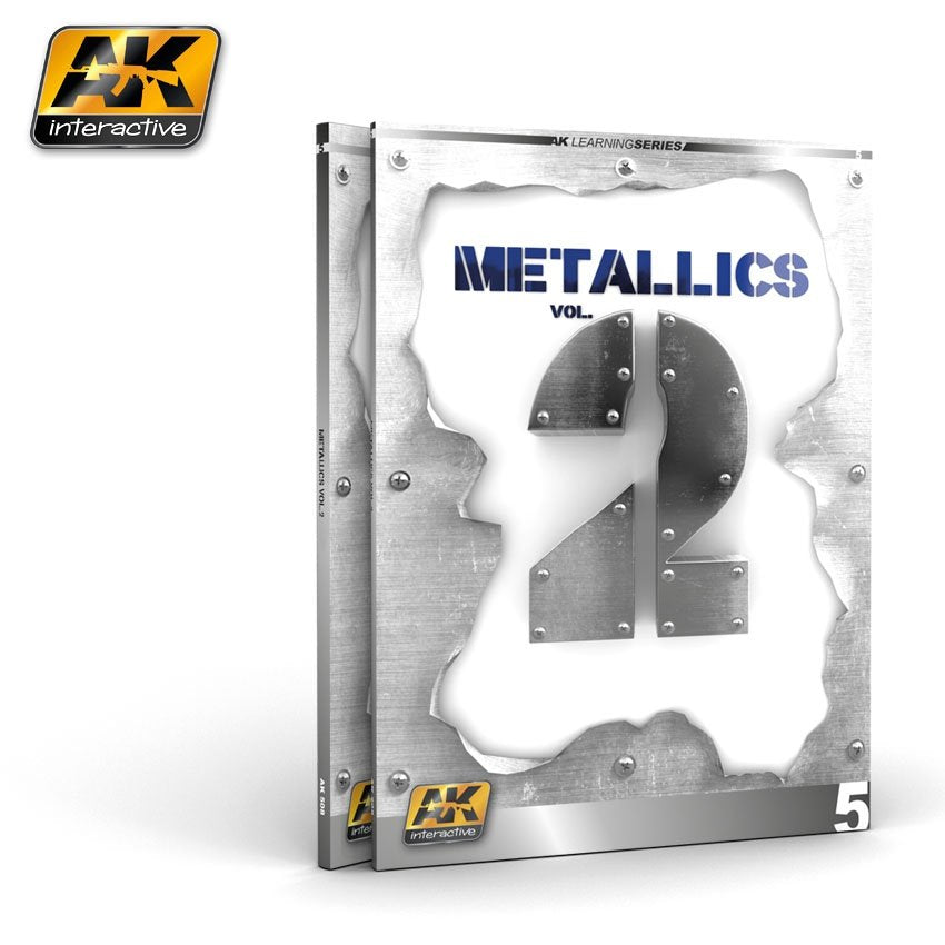 AK Interactive AK508 METALLICS VOL. 2 SÉRIE D&amp;#39;APPRENTISSAGE 5
