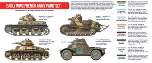 Coffret de peinture Hataka HTK-AS21 pour l&amp;#39;armée française du début de la Seconde Guerre mondiale (8 x 17 ml) – immagine 2