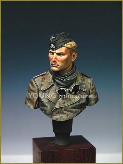 Young Miniatures YM1806 Équipage de Panzer SS Seconde Guerre mondiale 1/10 – image 5