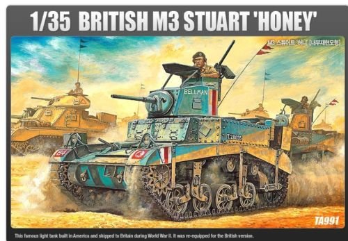 Academy 13270 BRITISH M3 STUART « HONEY » 1/35