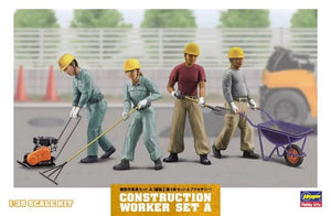 Hasegawa WM03 Ensemble d&amp;#39;ouvriers du bâtiment A 1/35