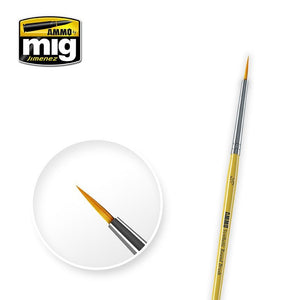 Munitions Mig Jimenez 8610 5/0 SYNTETIC ROUND BRUSH